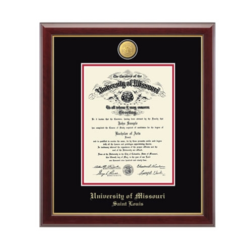 UMSL Gallery Diploma Frame with Medallion