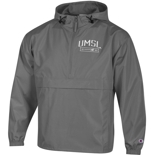 UMSL Juniors' Charcoal 1/2 Zip Jacket
