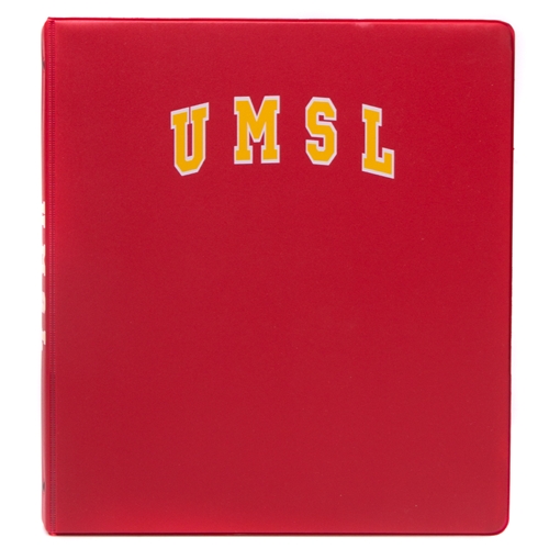 UMSL Red 1" Binder
