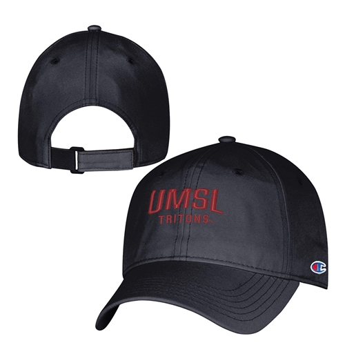 Black Champion® Relaxed Performance Cap UMSL Tritons 3D Embroidery