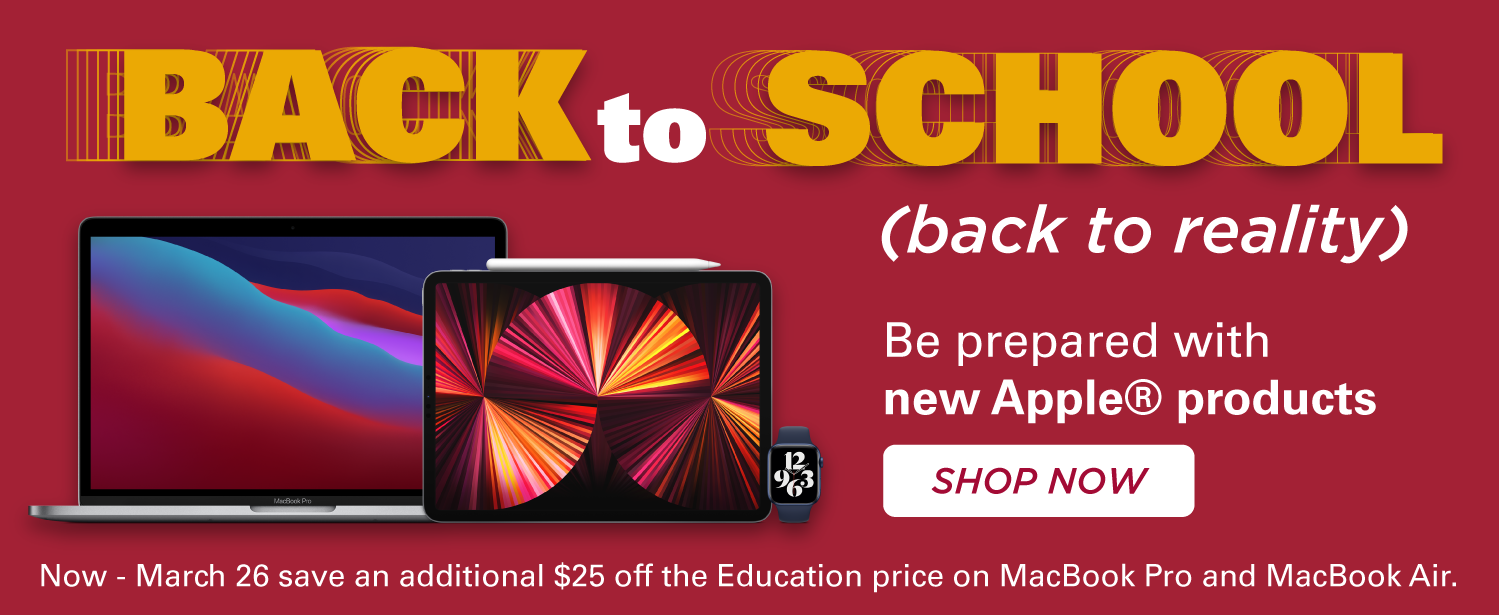 Back to school with new Apple tech