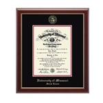 UMSL Embossed Gallery Diploma Frame