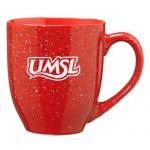 UMSL Tritons Speckled Red Bistro Mug