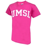 UMSL Azalea Pink Crew Neck T-Shirt