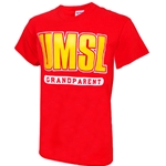UMSL Grandparent Red Crew Neck T-Shirt