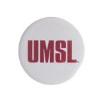 UMSL White & Red Button Magnet