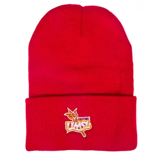 UMSL Tritons Red Knit Beanie