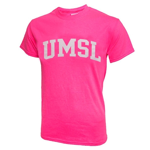 UMSL Hot Pink Crew Neck T-Shirt