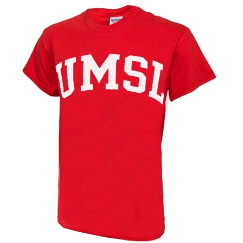 UMSL Red Crew Neck T-Shirt