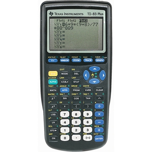 Outcome Permanent workshop UMSL Triton Store - Texas Instruments Ti-83+ Graphing Calculator
