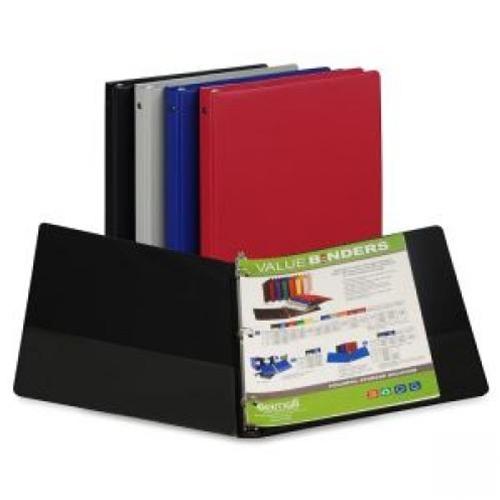 Assorted Colors .5" Round Ring Binder
