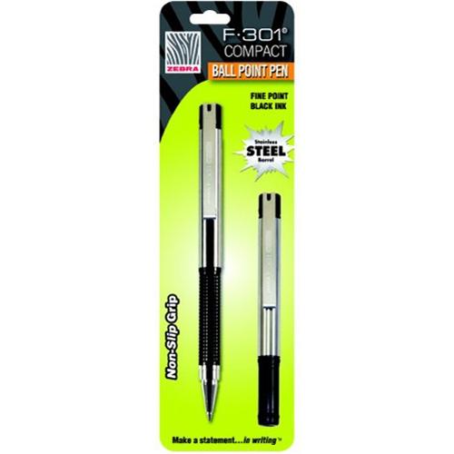 UMSL Triton Store - Zebra F-301 Compact Stainless Steel Stick Pen