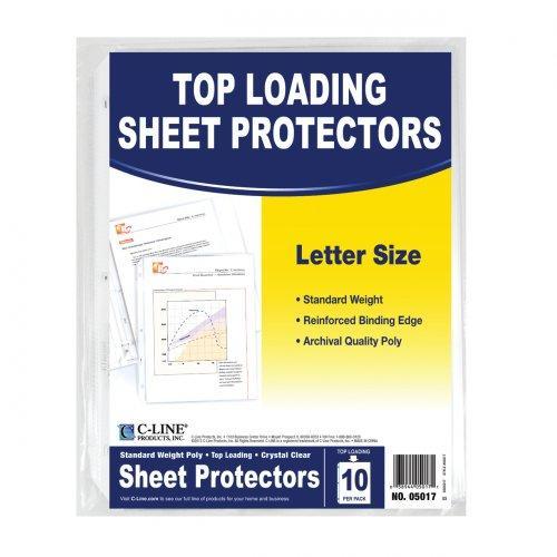 Polypropylene Sheet Protectors Pack of 10