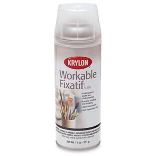 Krylon Workable Matte Fixative Spray
