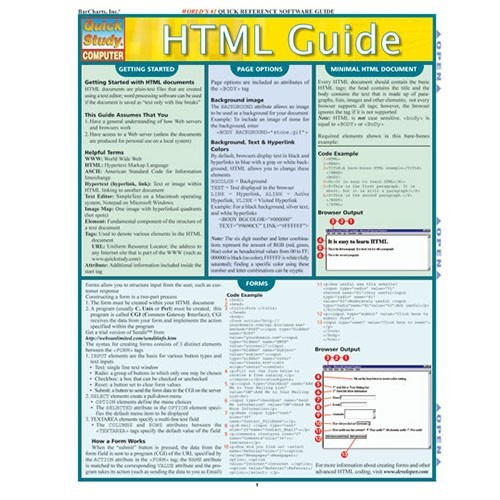HTML Quick Reference Guide