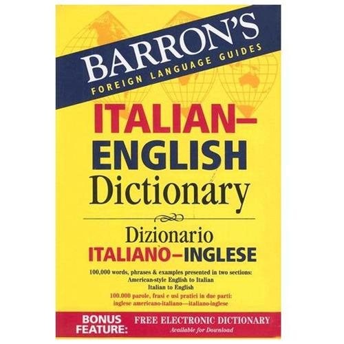 Barron's Italian-English Dictionary