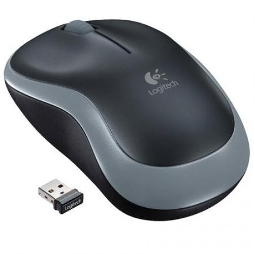 Logitech M185 Optical Wireless Mouse Grey
