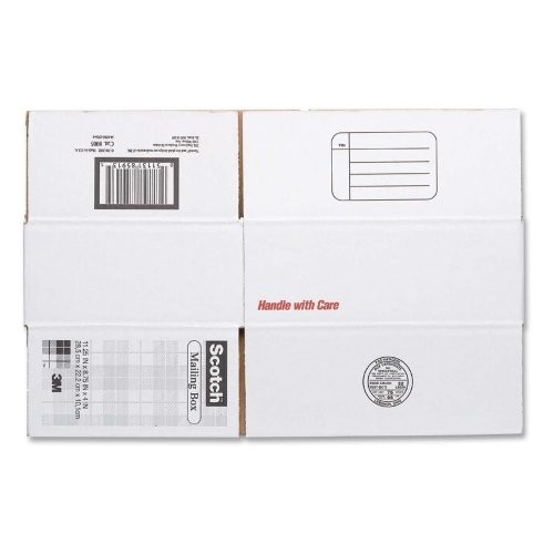 Scotch 11" x 8" White Mailing Box
