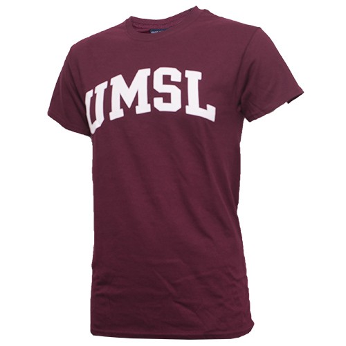 UMSL Maroon Crew Neck T-Shirt