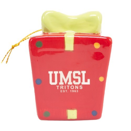 UMSL Red Gift Package Ornament