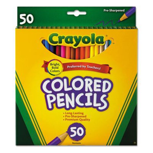 Crayola Colored Pencils Pack of 50