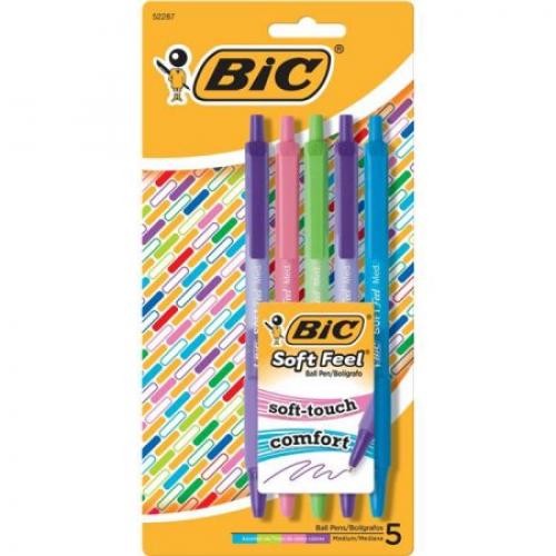 Bic Soft Feel Retractable Ballpoint Pen