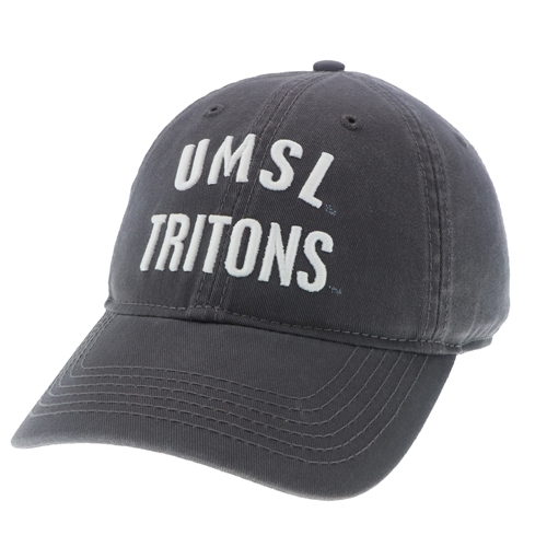 UMSL Tritons Charcoal Adjustable Hat