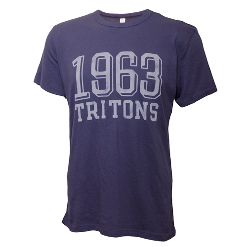 UMSL 1963 Tritons Navy Crew Neck Shirt