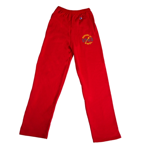 UMSL Property of UMSL 1963 Champion Red Sweat Pants