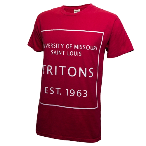 university red t shirt
