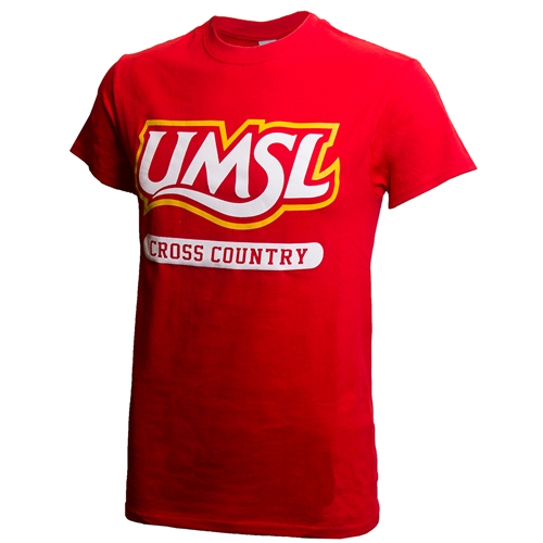 UMSL Cross Country Red T-Shirt