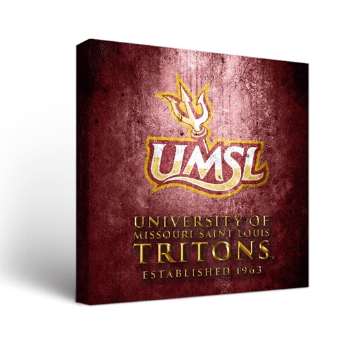 UMSL Tritons Banner Canvas 36x48 Wall Art