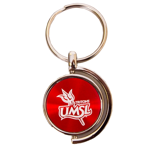 UMSL Tritons Red Spinning Keychain