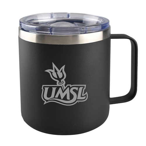 UMSL Black Travel Mug