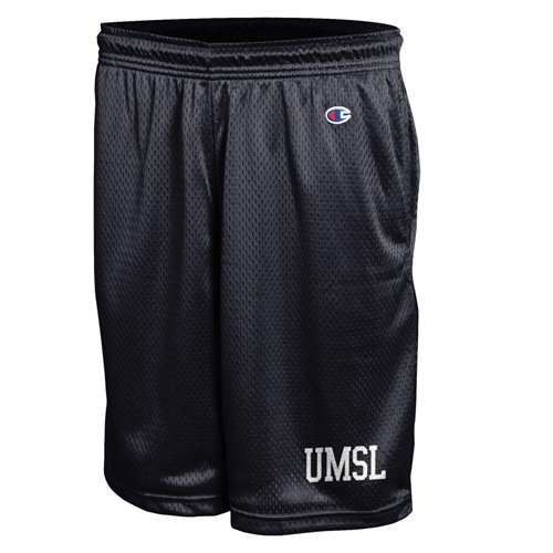 UMSL Champion Black Mesh Shorts