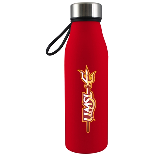 UMSL Tritons Red Soft Touch Glass Bottle