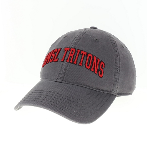 Grey UMSL Tritons Cap Embroidery