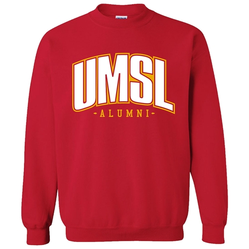 Red UMSL Alumni Crew Sweatshirt