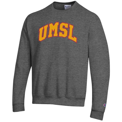Dark Grey Champion® UMSL Sweatshirt