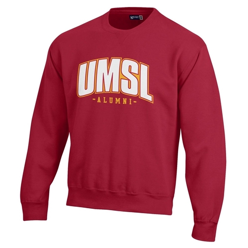 Red UMSL Alumni Crewneck Sweatshirt