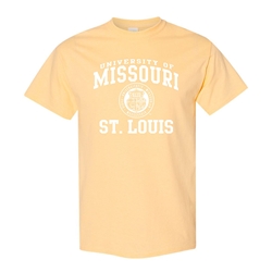 Yellow UMSL Tee Official Seal Full Chest