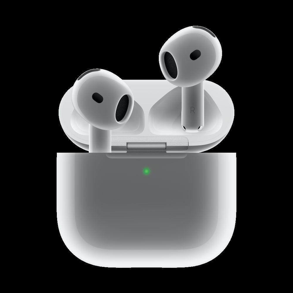 Apple - AirPods 4 with Active Noise Cancellation - White