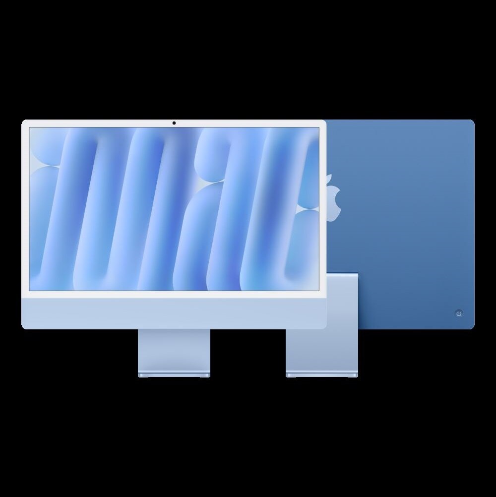 iMac M1 ブルー 8-256GB GPU8 ポート4 touchID付き Apple iMac 24 inch All in One M4 chip Built for Apple