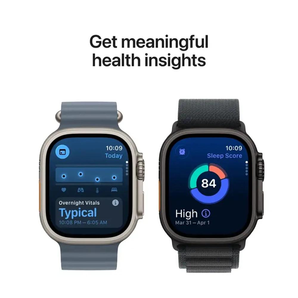 Apple Watch Ultra 3 GPS + Cellular 49mm Black Titanium Case with